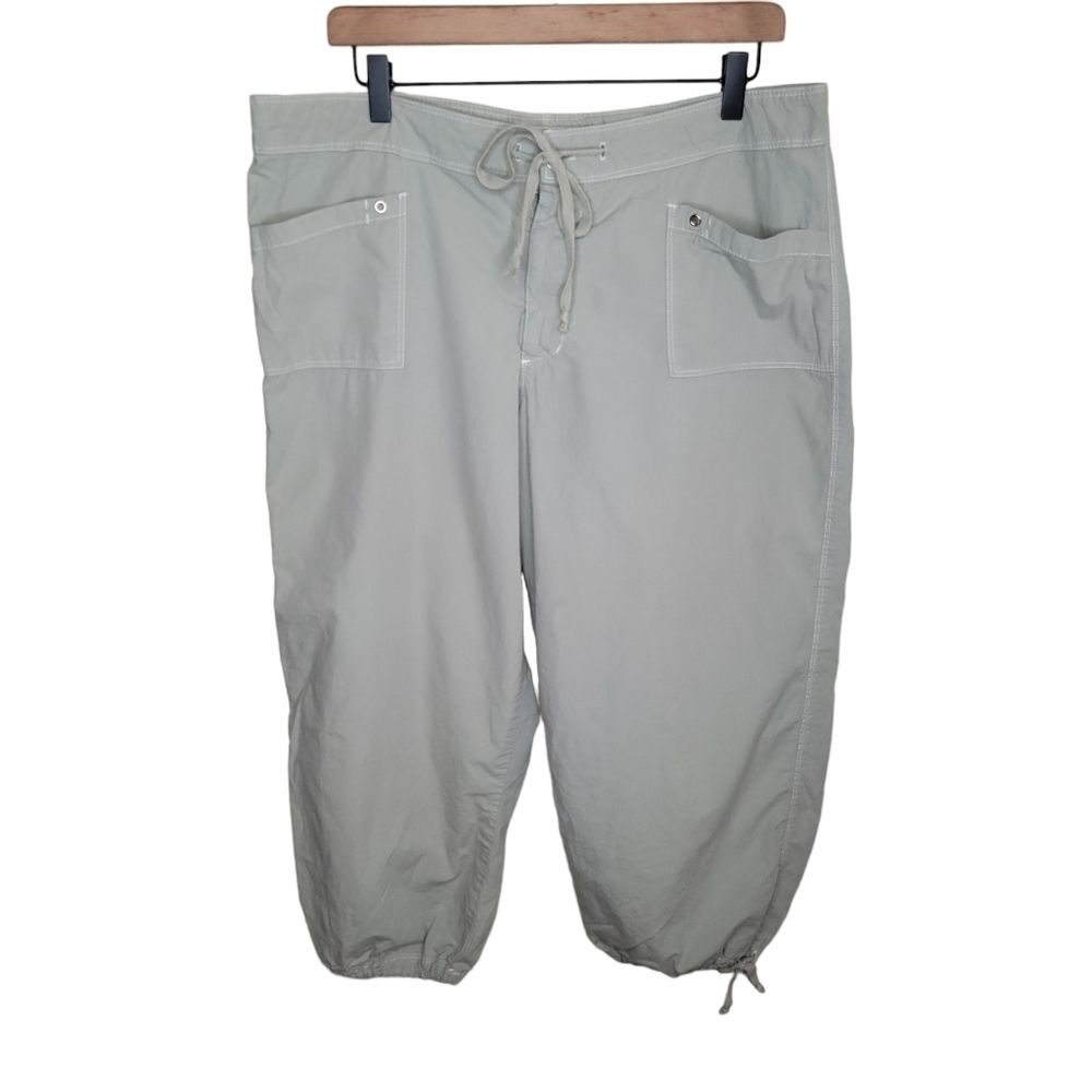 Fresh Produce cotton cargo cropped pants size XL
